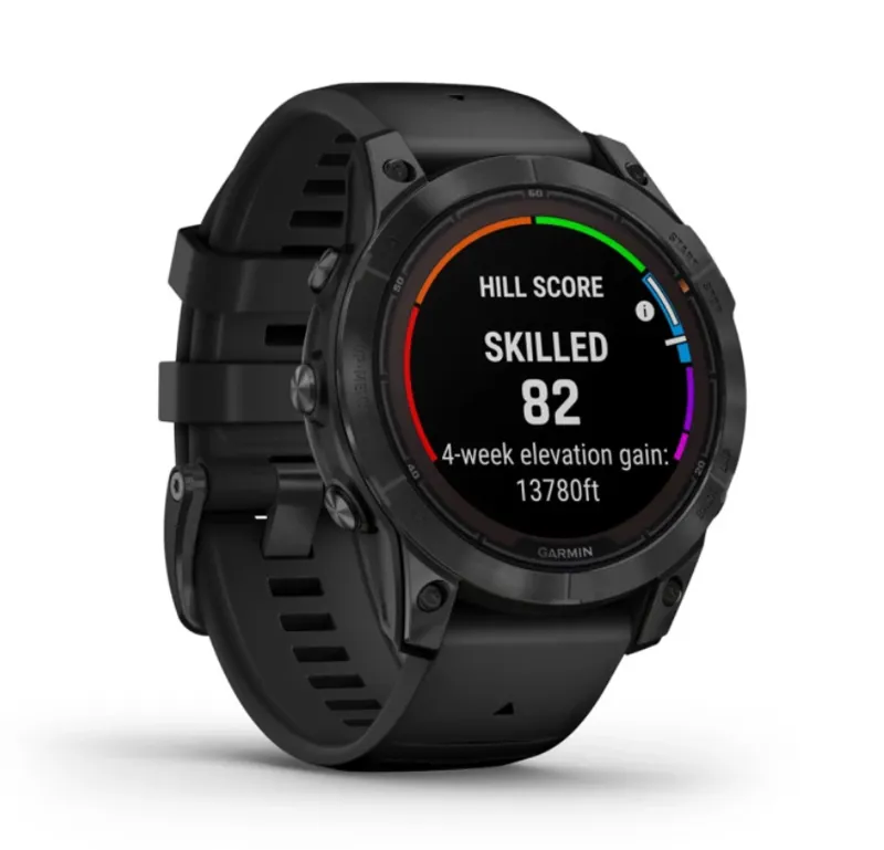 Garmin fenix 7 Pro Solar Slate Grey Steel with Black Band-1